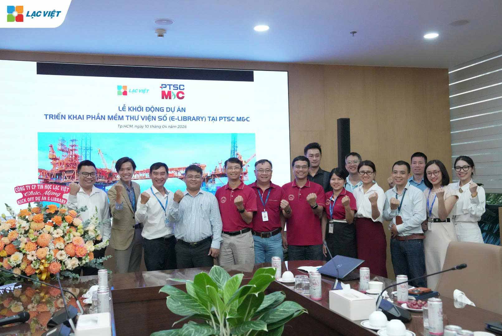 PTSC M&C triển khai dự án thư viện điện tử chuẩn hóa quản trị hồ sơ cùng Lạc Việt