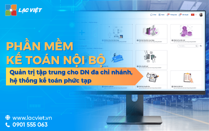 11+ Phần mềm kế toán nội bộ quản trị tập trung tốt nhất tại Việt Nam
