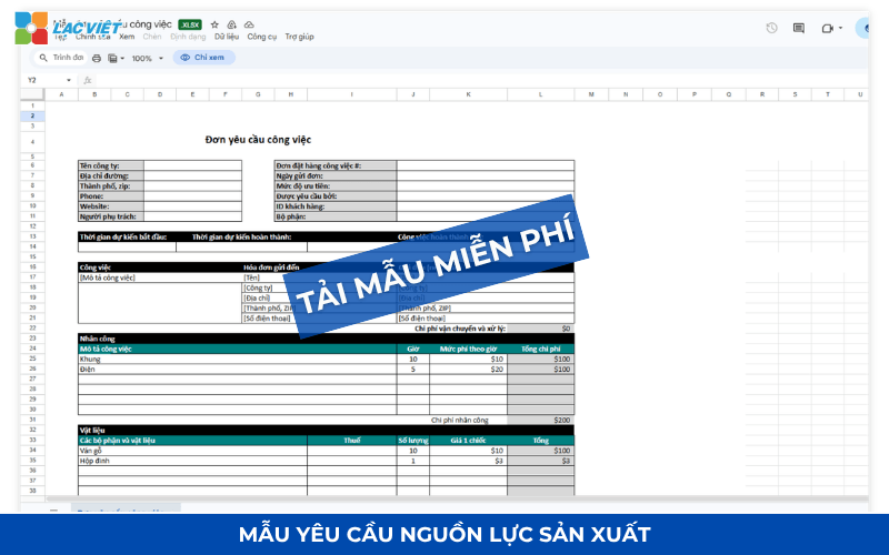 Báo cáo sản xuất