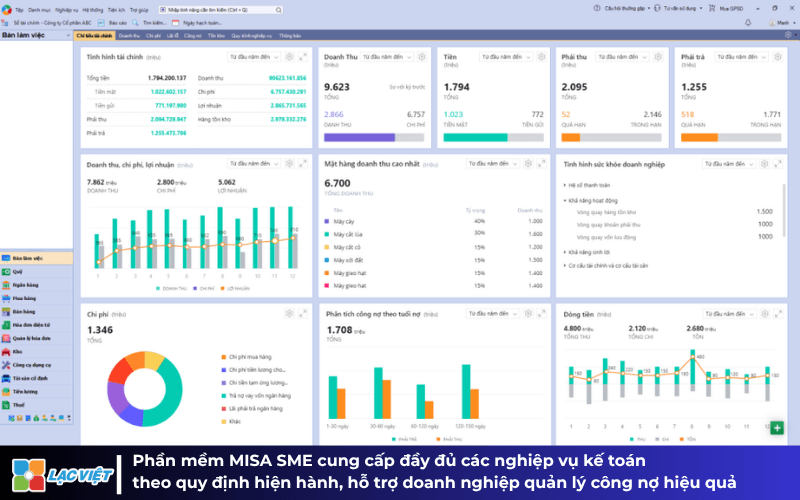 Phần mềm kế toán công nợ