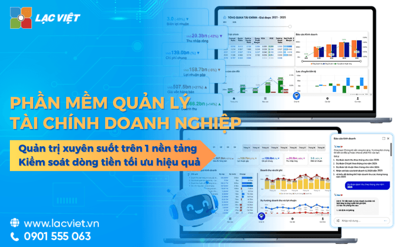 7 Phần mềm quản lý tài chính doanh nghiệp kiểm soát dòng tiền tối ưu hiệu quả