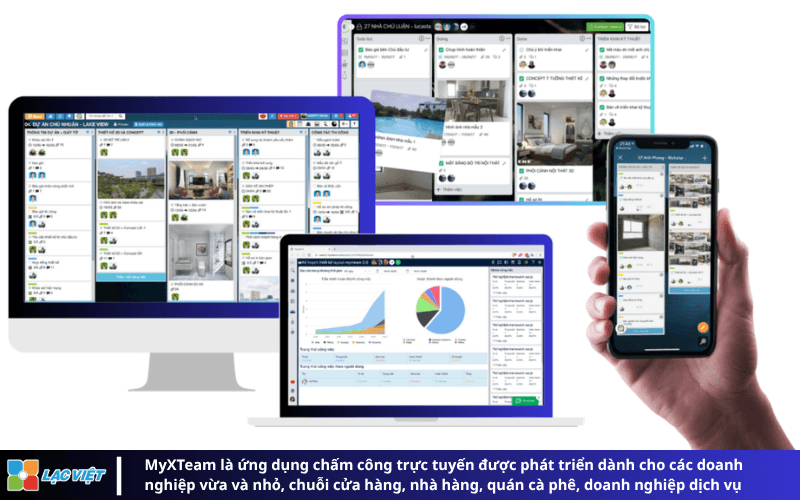 App chấm công online