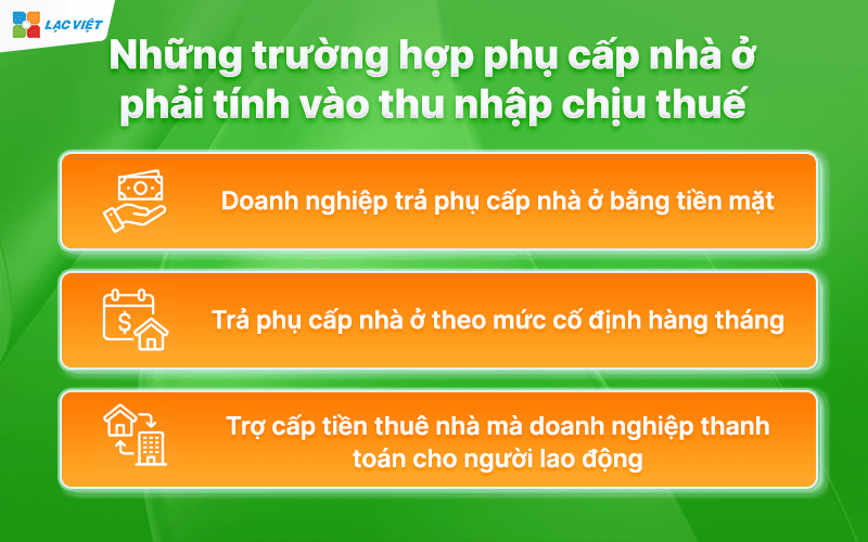 phụ cấp nhà ở có tính thuế tncn