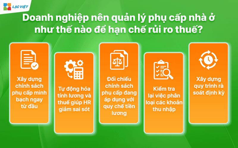 phụ cấp nhà ở có tính thuế tncn
