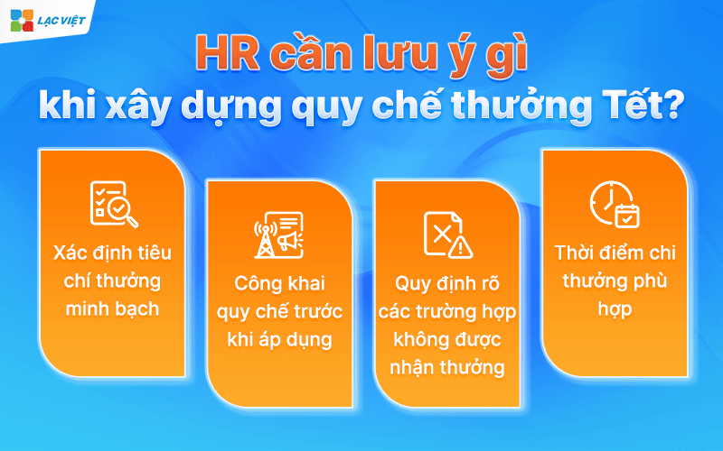 Quy định thưởng Tết mới nhất