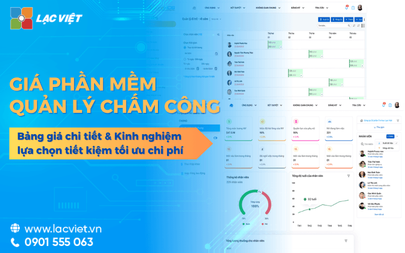 Giá phần mềm chấm công 2026: Bảng giá chi tiết & cách chọn tiết kiệm chi phí
