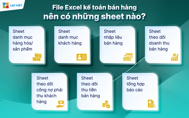 File Excel kế toán bán hàng