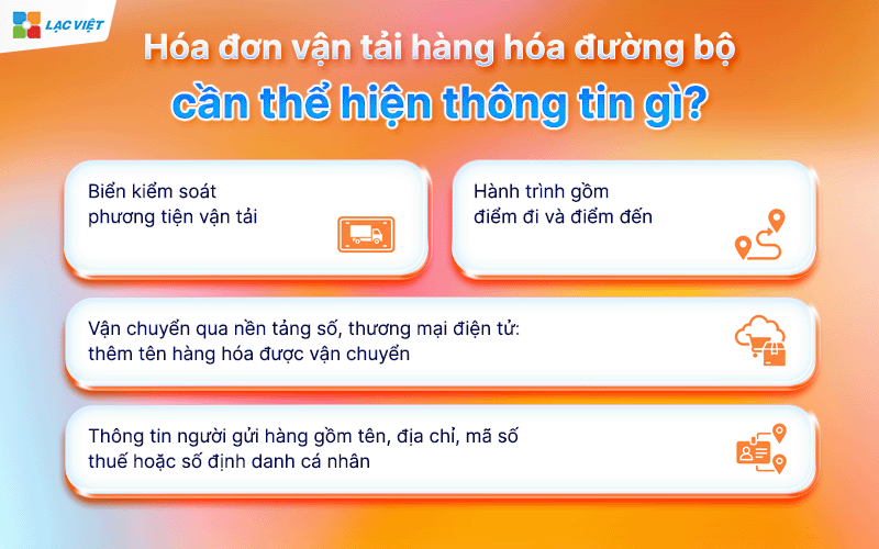 hóa đơn vận chuyển