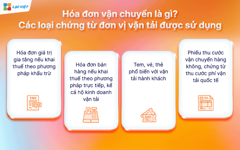 hóa đơn vận chuyển